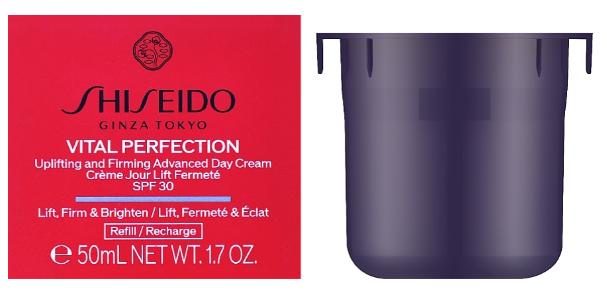 Змінний блок крему для обличчя Shiseido Vital Perfection Spf 30 денний підтягуючий 50 мл (768614210276) - зображення 2