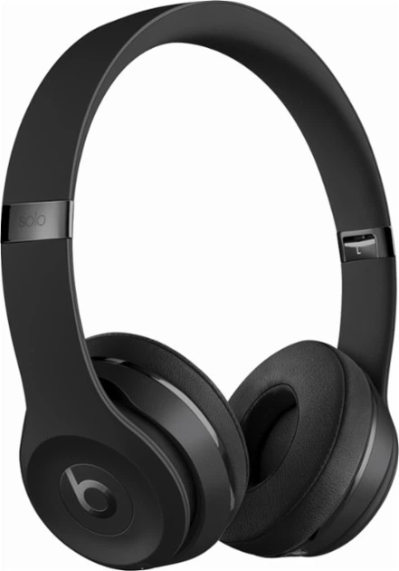 Наушники Beats Solo3 Wireless Headphones Black - Фото 1 Наушники Beats Solo3 Wireless Headphones Black - изображение 1