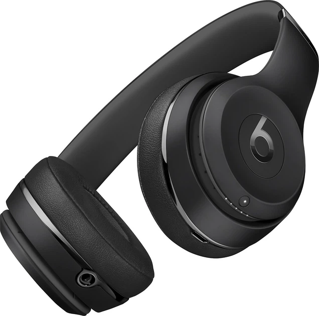 Наушники Beats Solo3 Wireless Headphones Black - Фото 4 Наушники Beats Solo3 Wireless Headphones Black - изображение 4