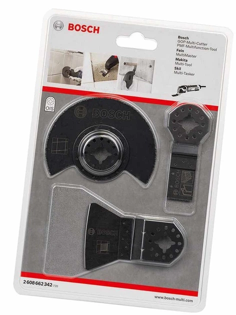 Zestaw brzeszczotów Bosch 2608662342 do płytek do multi-narzędzi (3165140779647) - obraz 2