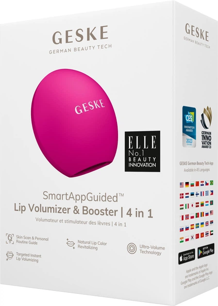 Устройство для увеличения объема губ GESKE Lip Volumizer&Booster 4в1 Small фуксия - изображение 8