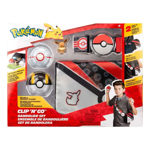 Ігровий набір POKEMON W5 - СПОРЯДЖЕННЯ ТРЕНЕРА ІВІ (2 покеболи, пояс, фігурка, сумка для м'ячів) - Фото 1 Ігровий набір POKEMON W5 - СПОРЯДЖЕННЯ ТРЕНЕРА ІВІ (2 покеболи, пояс, фігурка, сумка для м'ячів) - изображение 1