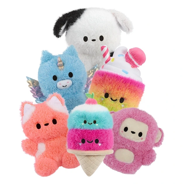 М’яка іграшка-антистрес FLUFFIE STUFFIEZ серії "Small Plush" - ФРІКШЕЙК - зображення 8