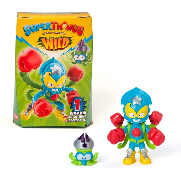 Ігровий набір SUPERTHINGS серії «Wild Kids» – КАЗУМ-КІД (казум-кід, фігурка, аксесуар) - Фото 3 Ігровий набір SUPERTHINGS серії «Wild Kids» – КАЗУМ-КІД (казум-кід, фігурка, аксесуар) - изображение 3
