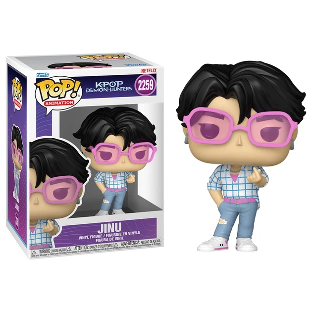 Ігрова фігурка FUNKO POP серії "Кейпоп-мисливиці на демонів" - ДЖІНУ (W/CH) - Фото 3 Ігрова фігурка FUNKO POP серії "Кейпоп-мисливиці на демонів" - ДЖІНУ (W/CH) - изображение 3