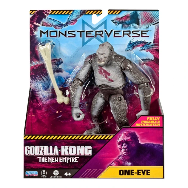 Фігурка GODZILLA VS. KONG – ОДНООКИЙ (15 см) - Фото 4 Фігурка GODZILLA VS. KONG – ОДНООКИЙ (15 см) - изображение 4