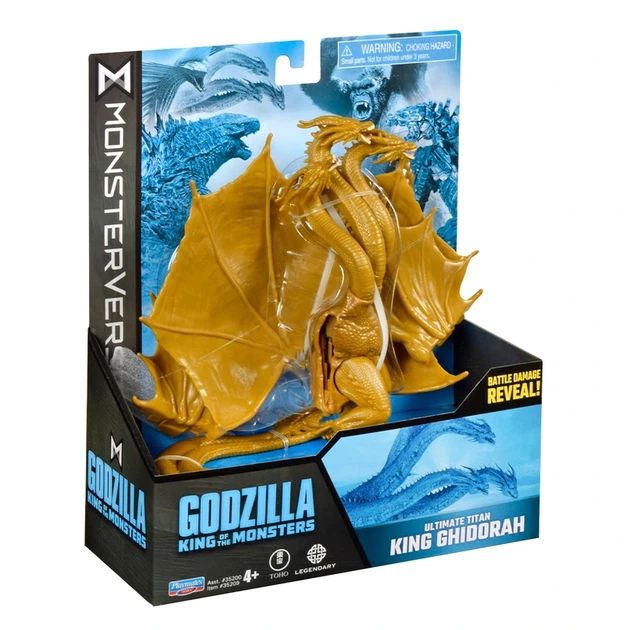 Ігрова фігурка GODZILLA VS. KONG S2 – КОРОЛЬ ГІДОРА (з аксес.) - Фото 5 Ігрова фігурка GODZILLA VS. KONG S2 – КОРОЛЬ ГІДОРА (з аксес.) - изображение 5