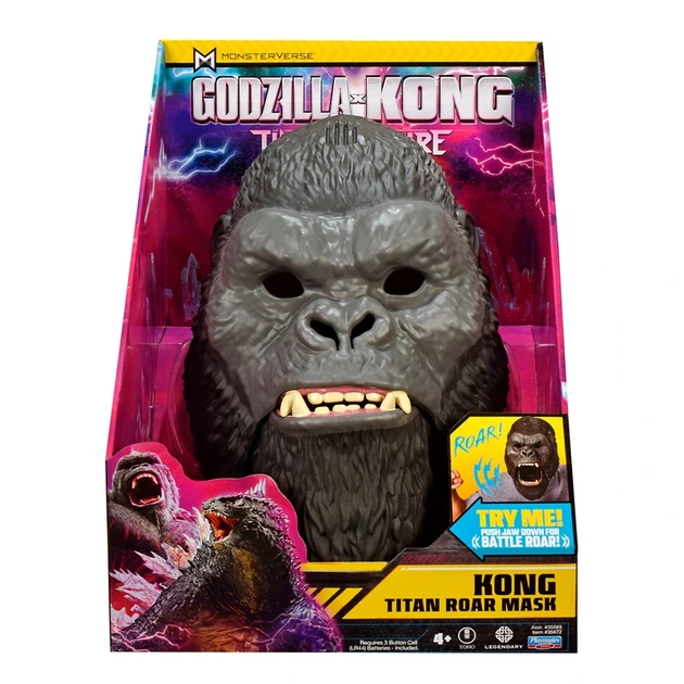 Інтерактивна іграшка GODZILLA VS. KONG - МАСКА КОНГА (звук) - изображение 3