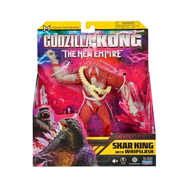Фігурка GODZILLA X KONG – СКАР КІНГ ЗІ ЗБРОЄЮ (15 cm) - Фото 5 Фігурка GODZILLA X KONG – СКАР КІНГ ЗІ ЗБРОЄЮ (15 cm) - изображение 5