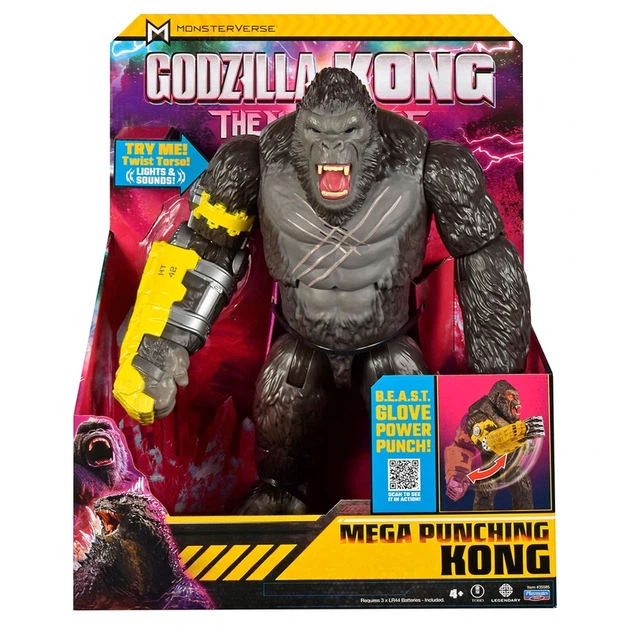 Фігурка GODZILLA X KONG – МЕГАПОТУЖНИЙ УДАР КОНГА (світло, звук) - изображение 7