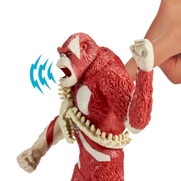 Фігурка GODZILLA X KONG – СКАР КІНГ ГОТОВИЙ ДО БОЮ (18 cm, звук) - Фото 3 Фігурка GODZILLA X KONG – СКАР КІНГ ГОТОВИЙ ДО БОЮ (18 cm, звук) - изображение 3