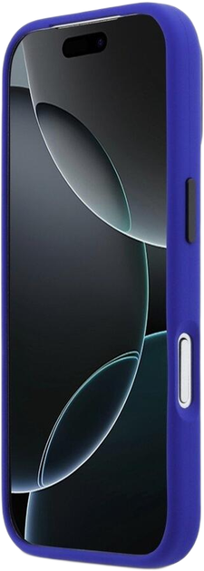 Панель BMW M Silicon Vertical Logo MagSafe для Apple iPhone 17 Pro Navy (BMHMP17L25SDBSV) - зображення 5