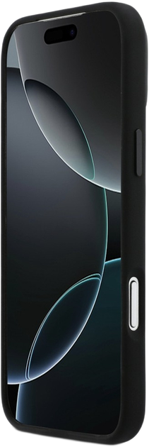 Панель BMW M Silicon Tricolor Line MagSafe для Apple iPhone 17 Pro Black (BMHMP17L25SITMIK) - зображення 5