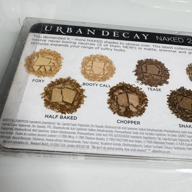 Подарочный набор палетка теней Urban Decay Naked2 и мини-блеск для губ Urban Decay Lip Junkie Lipgloss оттенок Naked - изображение 4