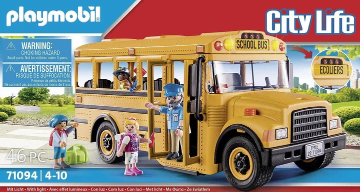 Игровой набор Плеймобил Школьный автобус Playmobil School Bus 70983 - Фото 9 Игровой набор Плеймобил Школьный автобус Playmobil School Bus 70983 - изображение 9