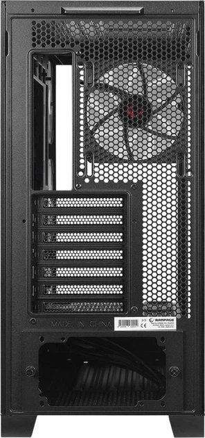 Obudowa Rampage Hydra V2 ARGB Black (HYDRAV2-BLACK) - obraz 6