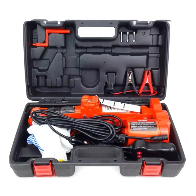 Домкрат електричний AMiO 3т 12V TUV (02406) - изображение 2
