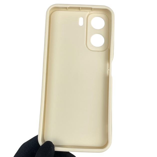 Чехол силиконовый Soft Touch с 3D принтом для Xiaomi Poco C65 молочный (Полная защита камеры) - Фото 5 Чехол силиконовый Soft Touch с 3D принтом для Xiaomi Poco C65 молочный (Полная защита камеры) - изображение 5