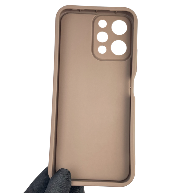 Чохол силіконовий Soft Touch з 3D принтом для Xiaomi Redmi 12 коричневий (Повний захист камери) - зображення 3