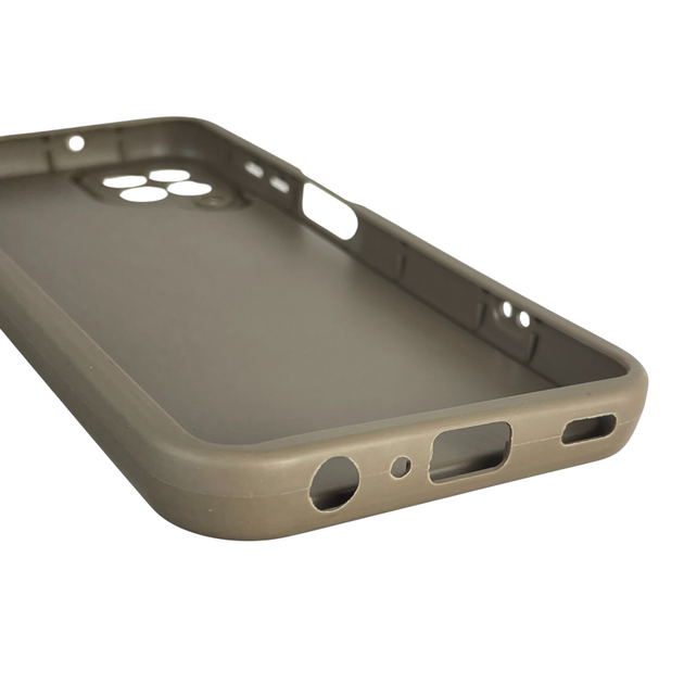 Чохол силіконовий Soft Touch з 3D принтом Україна для Samsung Galaxy M32 4G (SM-M325F) коричневий (Повний захист камери) - зображення 5