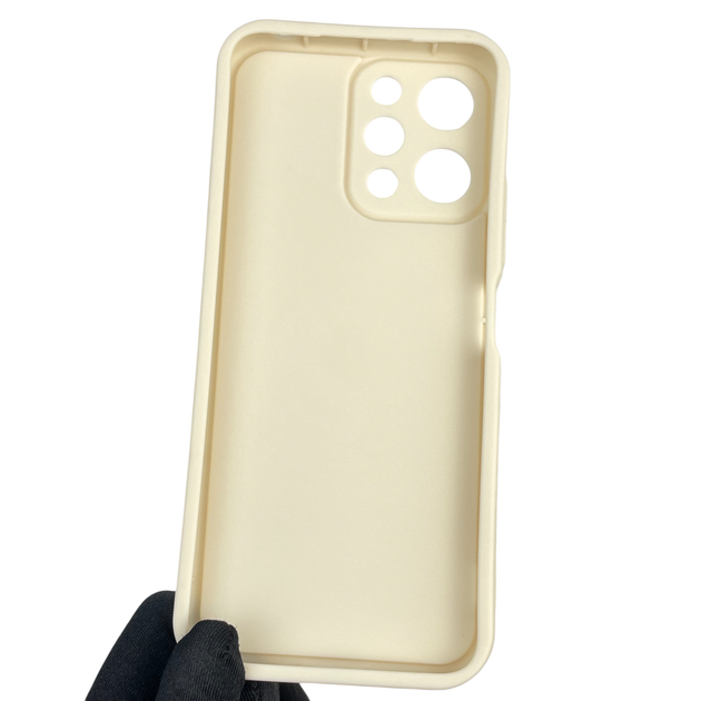 Чохол силіконовий Soft Touch з 3D принтом для Xiaomi Redmi 12 молочний (Повний захист камери) - зображення 3