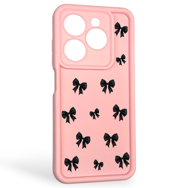 Чохол силіконовий Soft Touch з 3D принтом для Tecno Spark 20 рожевий (Повний захист камери) - Фото 1 Чохол силіконовий Soft Touch з 3D принтом для Tecno Spark 20 рожевий (Повний захист камери) - зображення 1
