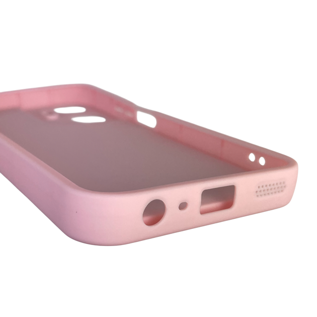 Чохол силіконовий Soft Touch для Realme C55 рожевий (Повний захист камери) - Фото 3 Чохол силіконовий Soft Touch для Realme C55 рожевий (Повний захист камери) - зображення 3