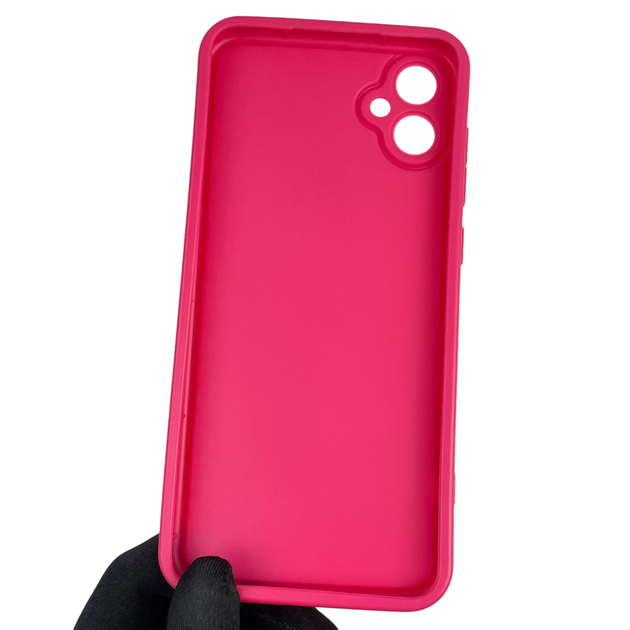 Чохол силіконовий Soft Touch з 3D принтом Україна для Samsung Galaxy A05 (SM-A055) малиновий (Повний захист камери) - Фото 3 Чохол силіконовий Soft Touch з 3D принтом Україна для Samsung Galaxy A05 (SM-A055) малиновий (Повний захист камери) - зображення 3