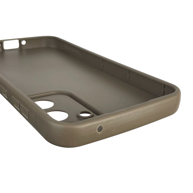 Чохол силіконовий Soft Touch з 3D принтом для Samsung Galaxy A35 5G (SM-A356B) коричневий (Повний захист камери) - зображення 3