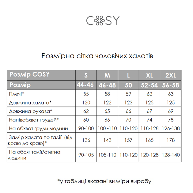 Халат мужской теплый махровый L серый Fortune Cosy 925 - изображение 6