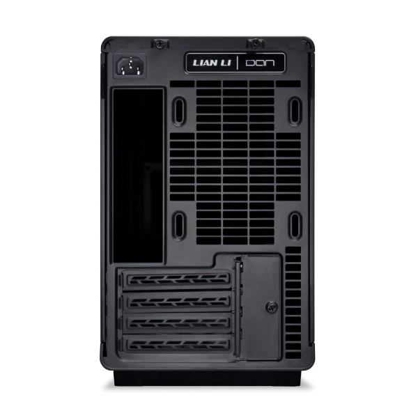 Корпус Lian Li A3-mATX Wooden Front Panel Black (G99.A3X-WD.00) без БЖ - зображення 3