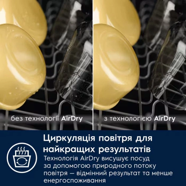 Посудомийна машина Electrolux EEM48300L вбудована, 14компл., D, 60см, дисплей, інвертор, 3й кошик, чорний - зображення 4