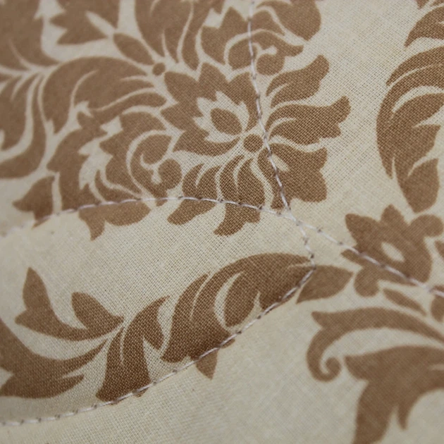 Покривало плед ТЕП ELEGANT COTTON Beige Fantasy 220×240 см євро, бавовна, стьобане, м’яке, Oeko-Tex 100 г/м² (4-04578_32780) - зображення 6