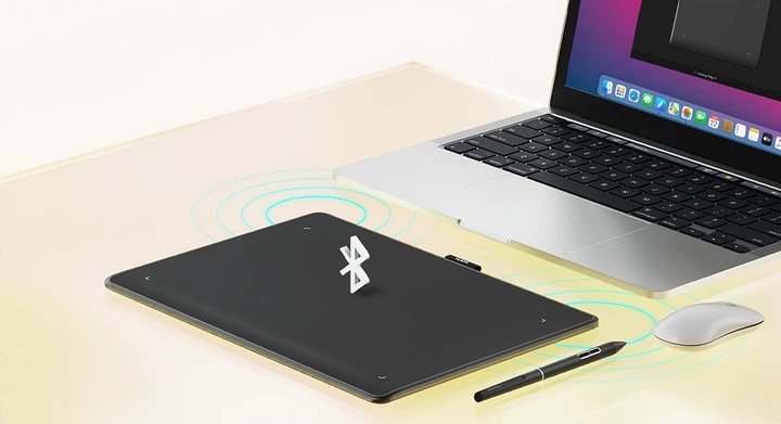 Графический планшет Huion L610 10.5"x6.25" Inspiroy Frego M, BT, USB-C, черный - изображение 2