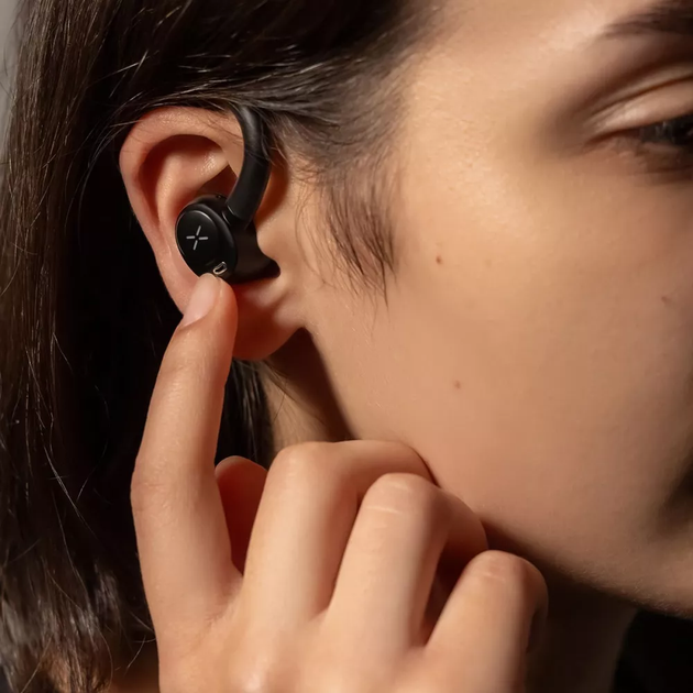 Бездротові навушники Proove X-Go TWS (APP) Bluetooth 5.4 кейс 400 мАг Black (TWXG0001AP01) - зображення 9