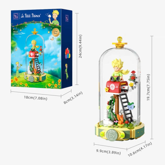 Конструктор Pantasy Le Petit Prince Серія Вічність-Поштова скринька бажань (86323) (341600) - зображення 6
