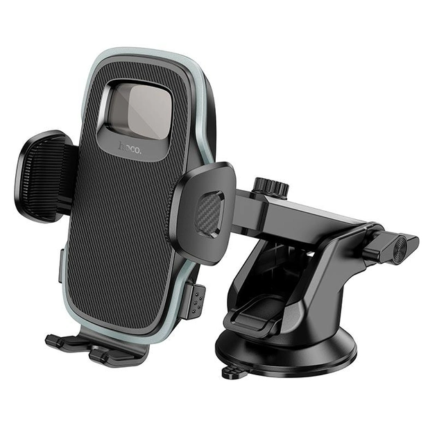 Кріплення для телефону HOCO H15 Fair push-type car holder (center console) чорний - Фото 1 Кріплення для телефону HOCO H15 Fair push-type car holder (center console) чорний - зображення 1