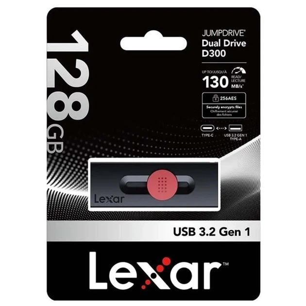 Флешка Lexar USB3.2 128GB (LJDD300128G-BNBNG) - зображення 4