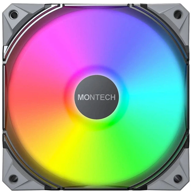 Набор из трех вентиляторов Montech E28 120MM ARGB 3 PACK (B) - изображение 5