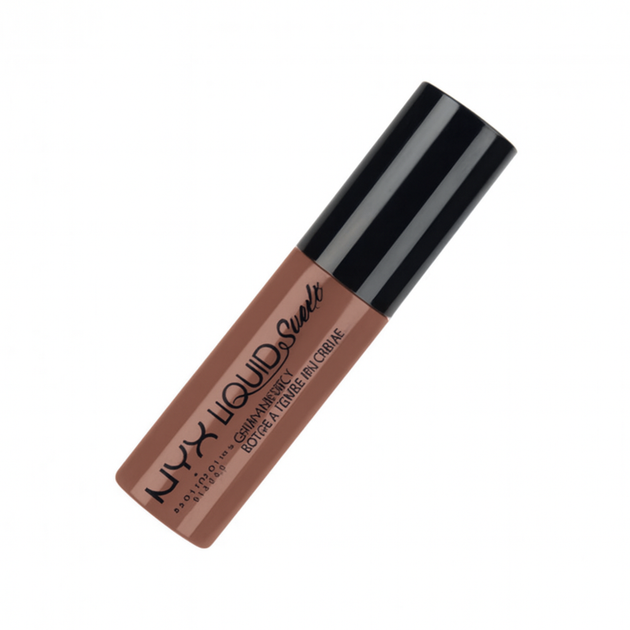 Жидкая кремовая помада с матовым финишем NYX Liquid Suede Cream Lipstick Vault LSCL21 Brooklyn Thorn мини формат - изображение 2