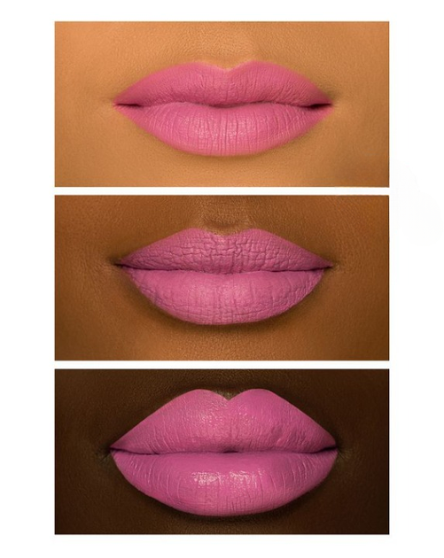 Жидкая кремовая помада с матовым финишем NYX Liquid Suede Cream Lipstick Vault LSCL13 Respect The Pink мини формат - изображение 2