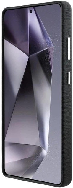 Etui Karl Lagerfeld Saffiano Full Wrapped Elongated Metal Logo MagSafe do Samsung Galaxy S25 Ultra Black (3666339450250) - obraz 7