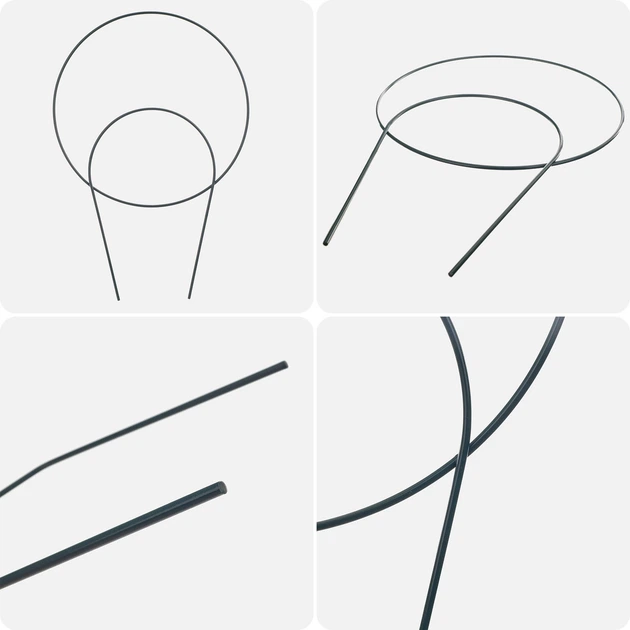 Підставки для горщиків Kadax Fora полукруг K11358 3 шт. - зображення 10