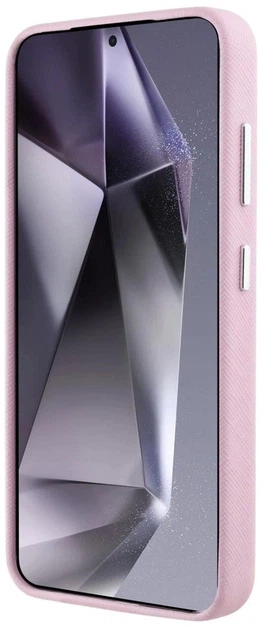 Панель Karl Lagerfeld Saffiano Full Wrapped Elongated Metal Logo MagSafe для Samsung Galaxy S25 Plus Pink (3666339450274) - зображення 7