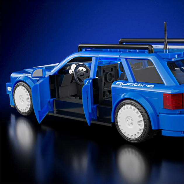 Конструктор Hot Wheels Brick Shop Speed Audi Avant RS2 Hot Wheels JGR28 - изображение 4