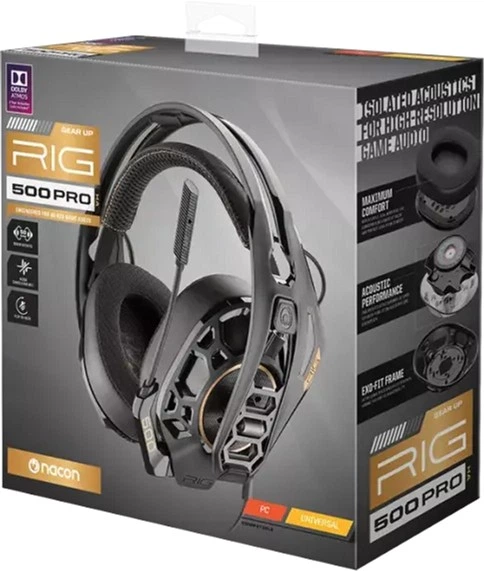 Навушники Nacon RIG 500 PRO Black (0017229168794) - зображення 4