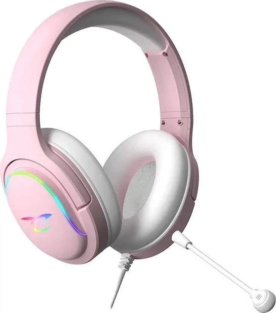 Навушники Subsonic Spectra LED Gaming Pink (SA5684-1) - зображення 2