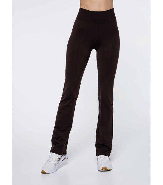 Легінси з високою посадкою і прямим кроєм - Giulia - LEGGINGS TUBES - L/XL - Chocolate - Фото 1 Легінси з високою посадкою і прямим кроєм - Giulia - LEGGINGS TUBES - L/XL - Chocolate - зображення 1