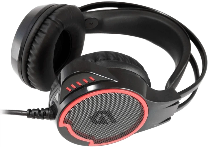 Навушники Conceptronic Gaming USB Headset 7.1 Wired Black (ATHAN01B) - зображення 3