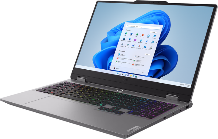 Laptop Lenovo LOQ 15AHP10 (83JG000QPB) Luna Grey - obraz 3